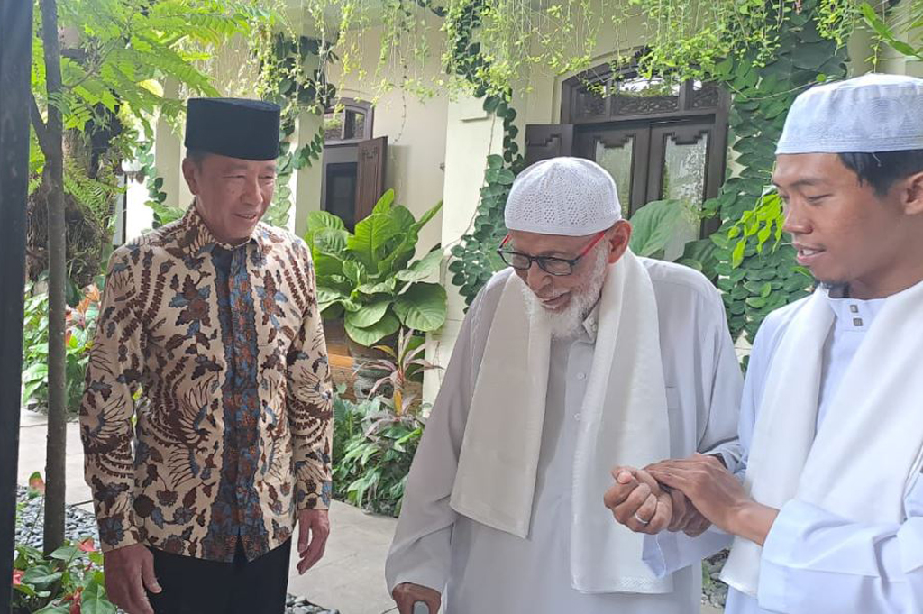 Ini Isi Wejangan Pendiri Ponpes Ngruki Abu Bakar Ba'asyir ke Jokowi