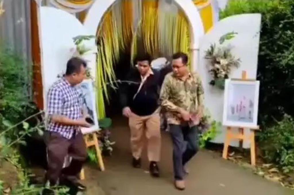 Viral Video Buron Korupsi Purworejo Ditangkap di Hajatan, Dirangkul Petugas Dikira Teman