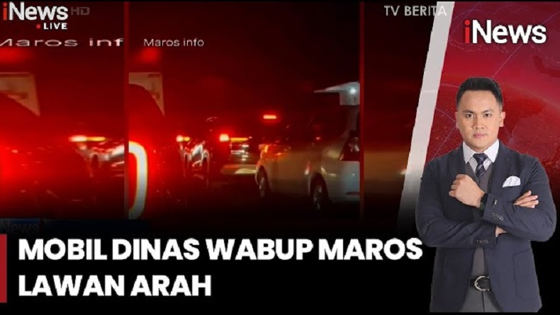 Viral Mobil Dinas Wakil Bupati Maros Lawan Arah, Picu Perdebatan Etika Pejabat