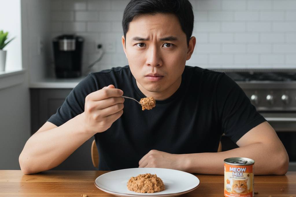 Jangan Ditiru! Demi Hidup Irit, Mahasiswa Ini Makan Makanan Kucing