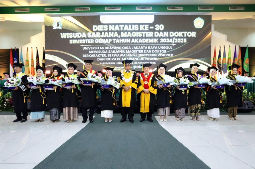 Gelar Dies Natalis ke-30 dan Wisuda, UBJ Teguhkan Komitmen Membangun Negeri