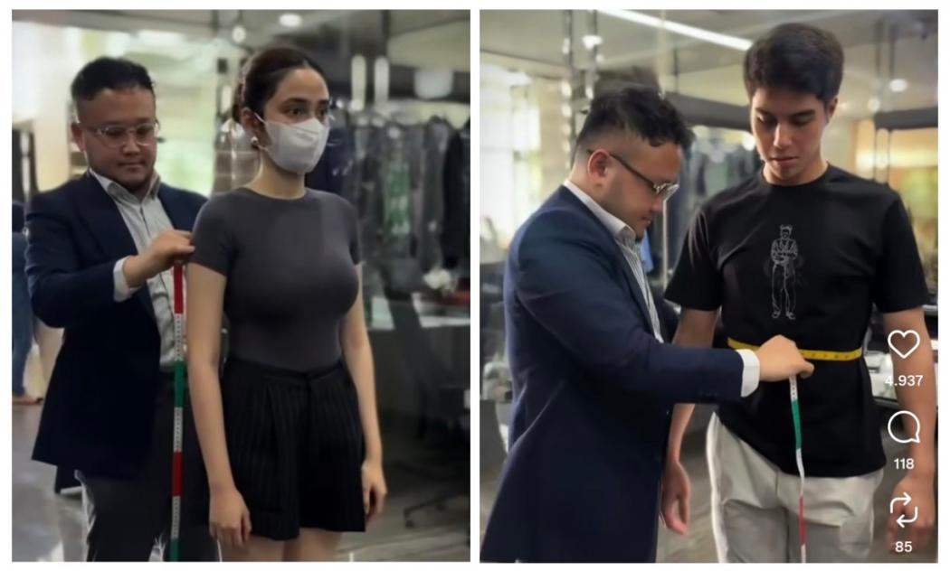 Usai Melamar, El Rumi Ajak Syifa Hadju Fitting Baju Pengantin