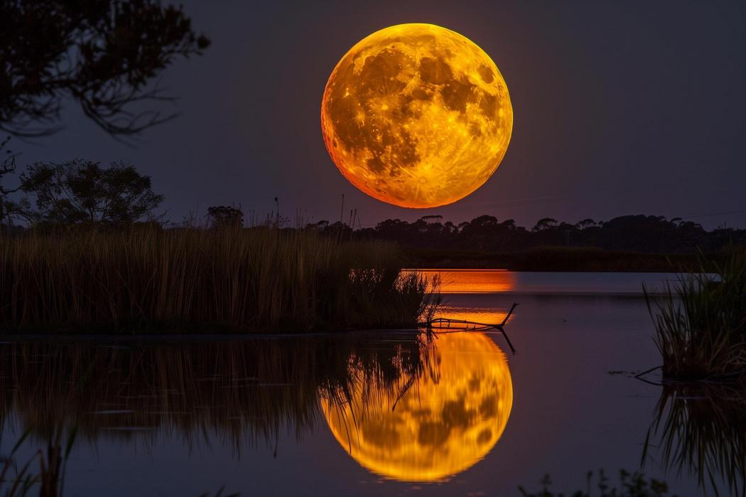 Ada Gerhana Bulan Supermoon Malam Ini, Cek Langit Sekarang!