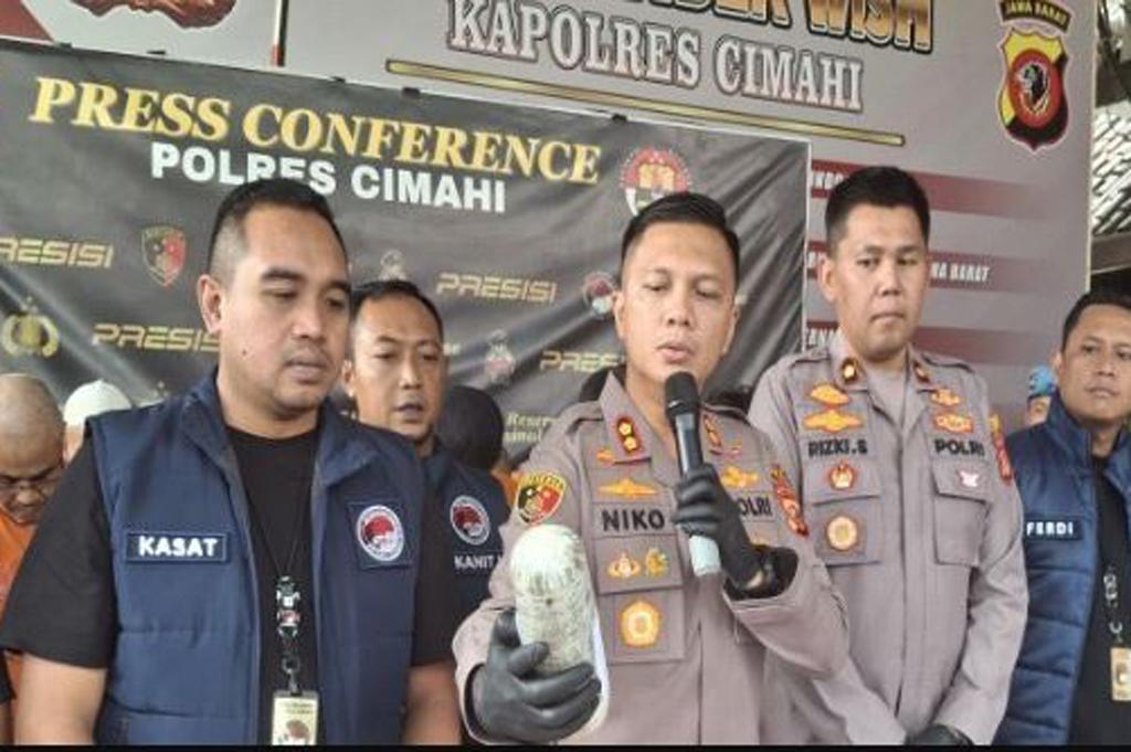 Polisi Bongkar Pabrik Rumahan Tembakau Sintetis di Cimahi, 2 Pelaku Ditangkap