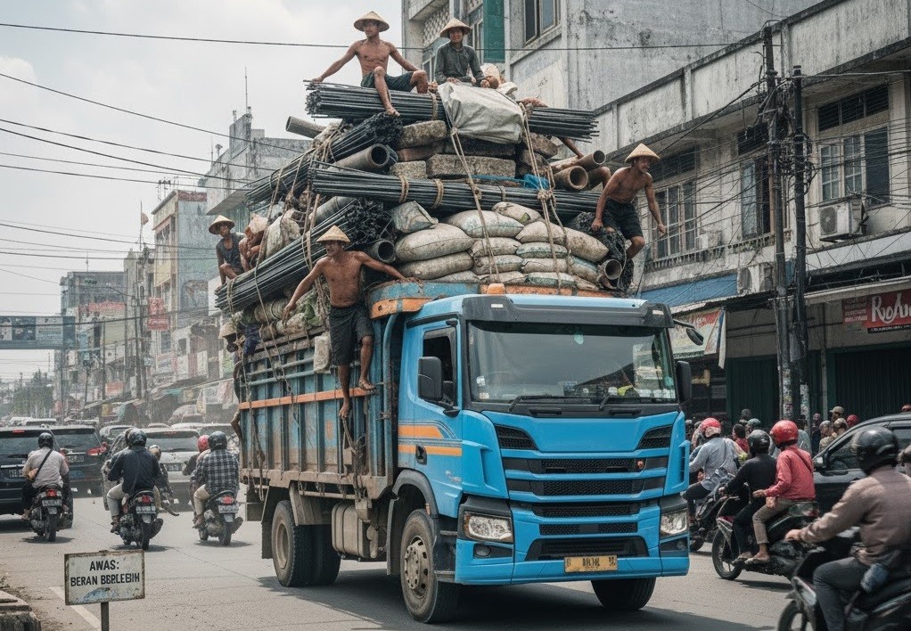 AHY Sebut Truk ODOL Pencabut Nyawa di Jalan