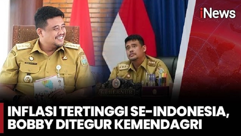 Sumut Inflasi Tertinggi Nasional, Gubernur Bobby Nasution Ditegur Kemendagri
