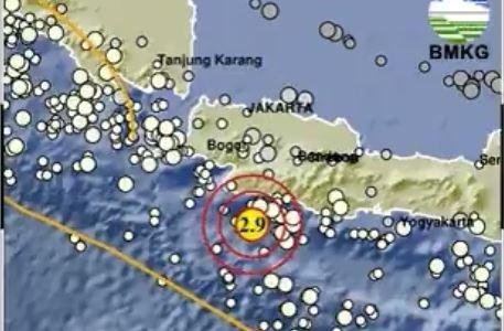 Gempa Terkini 10 Menit yang Lalu Guncang Sukabumi, Cek Magnitudonya!