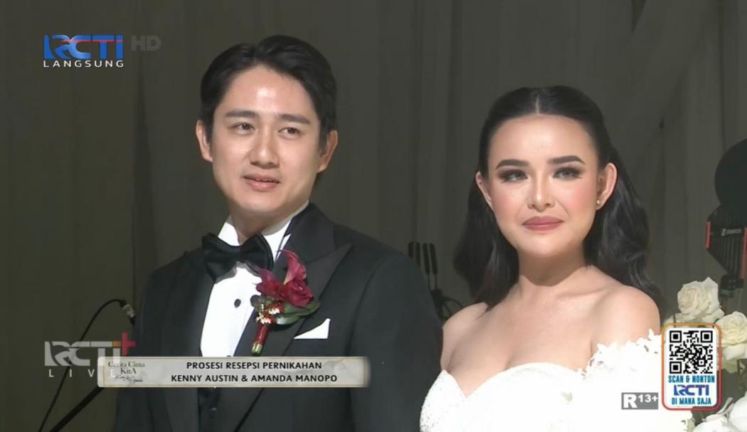 Potret Cantik Amanda Manopo di Resepsi Pernikahan, The Real Princess!