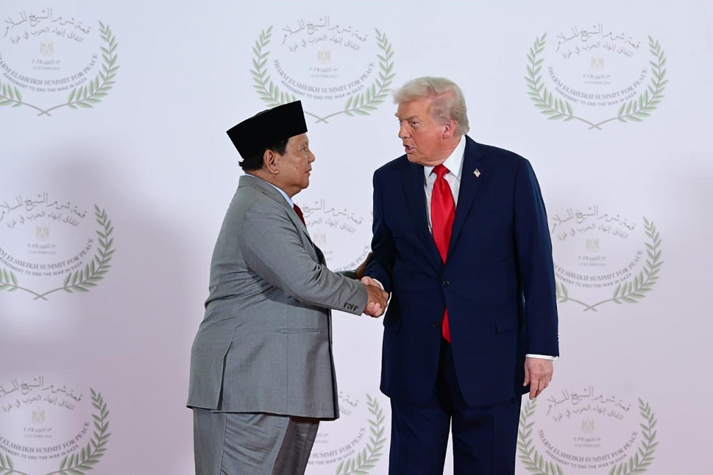Trump Sanjung Prabowo di KTT Perdamaian Gaza: Kerja Bagus!