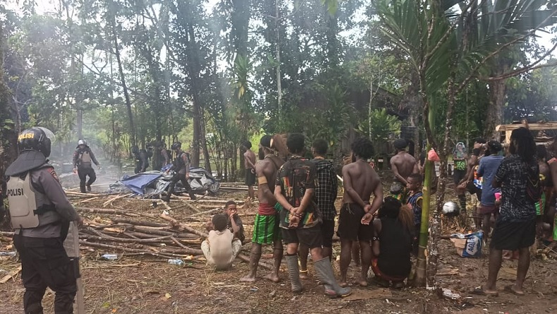 Bentrokan Warga di Mimika Papua Tengah Dipicu Perselingkuhan