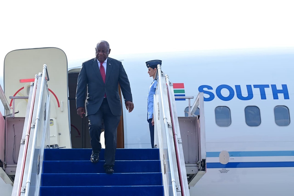 Presiden Afrika Selatan Cyril Ramaphosa Tiba di Jakarta, Bertemu Prabowo Siang Ini