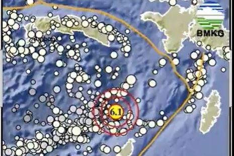 Gempa Besar M 6,1 di Maluku Tenggara, BMKG: Tak Berpotensi Tsunami