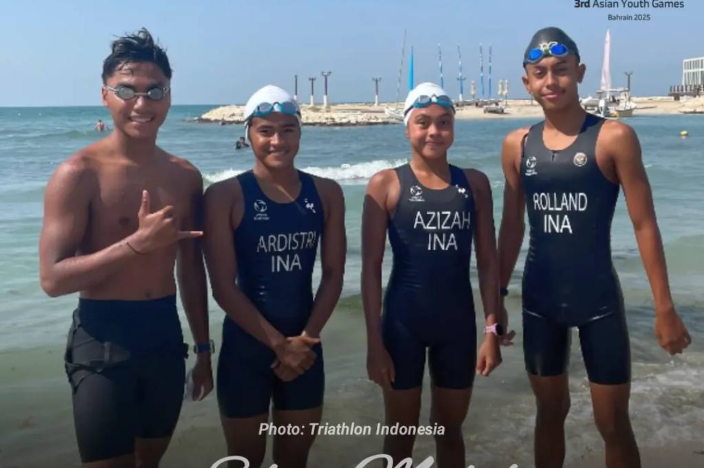 Triatlon Indonesia Raih Medali Perak di Asian Youth Games 2025