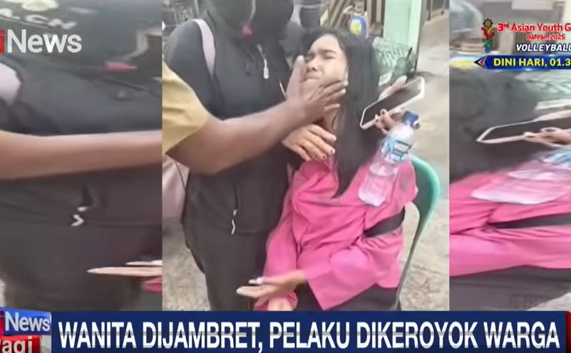 2 Pelaku Jambret Wanita Muda di Medan Babak Belur Dihajar Warga, Terancam 7 Tahun