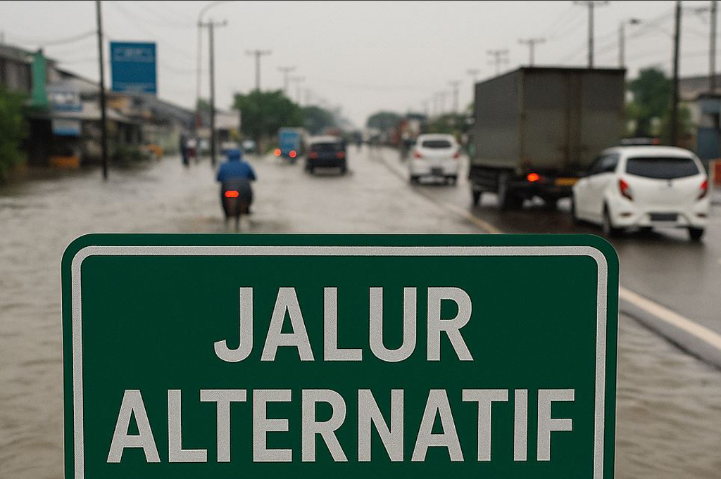 3 Jalur Alternatif ke Jakarta-Pati, Rekomendasi untuk Hindari Banjir Semarang