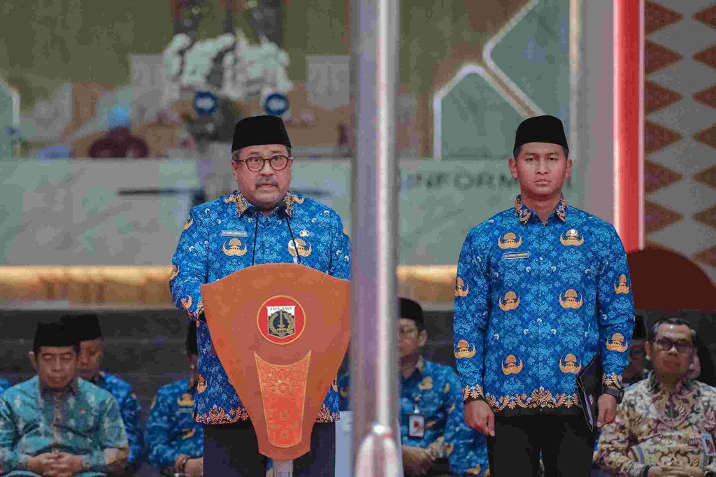 Rano Karno Pimpin Upacara Sumpah Pemuda, Tekankan Persatuan Perlu Dirawat