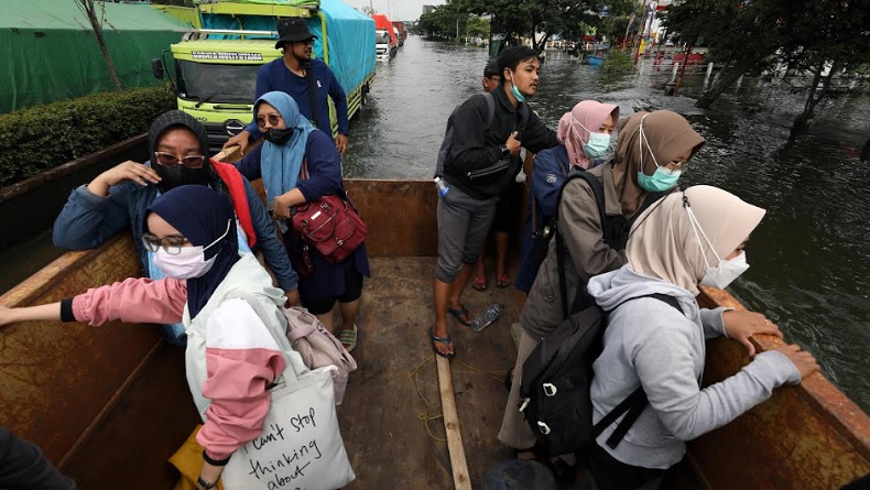 Update Dampak Banjir Semarang, 3 Orang Tewas 1 Hilang Puluhan Lainnya Mengungsi