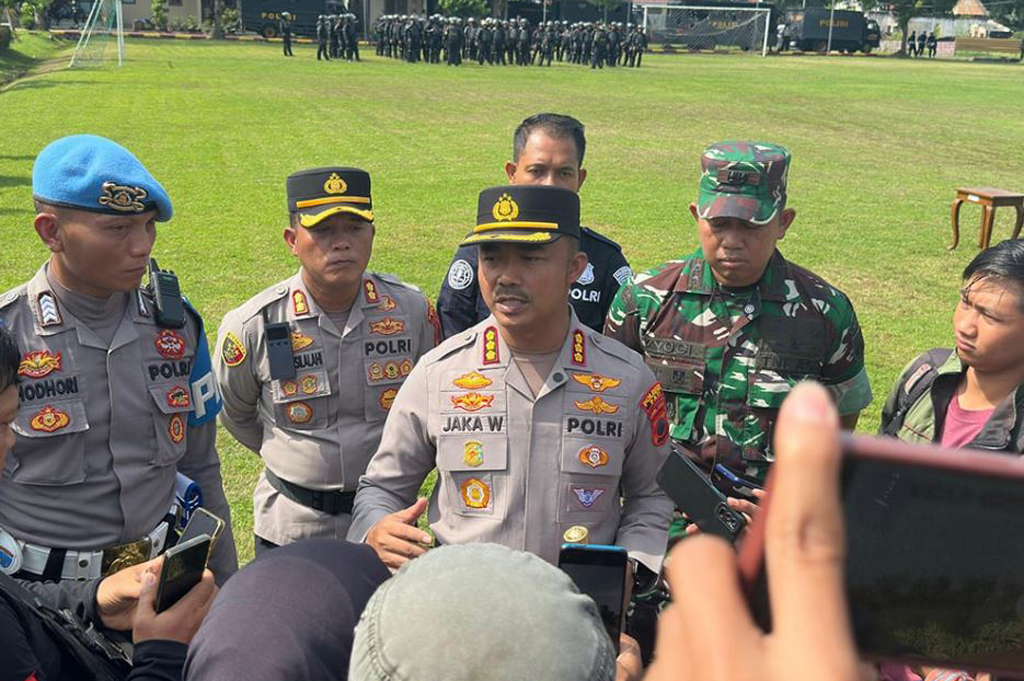 Jelang Paripurna Pemakzulan Bupati Pati, 3.379 Personel TNI-Polri Siaga Kawal Massa Pro-Kontra