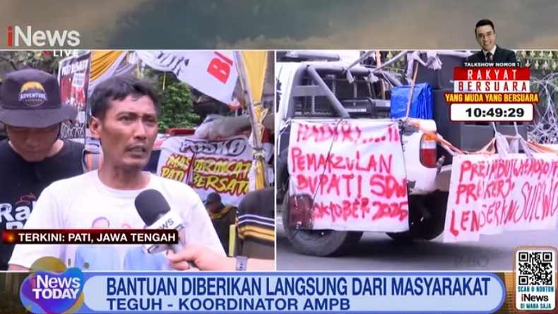 Ribuan Warga Kawal Rapat Paripurna Pemakzulan Bupati Pati Sudewo, Pengamanan Diperketat
