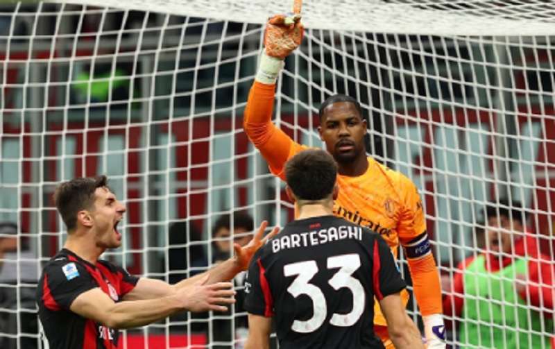 AC Milan Taklukkan AS Roma! Maignan Pahlawan, Rossoneri Dekati Puncak Serie A 