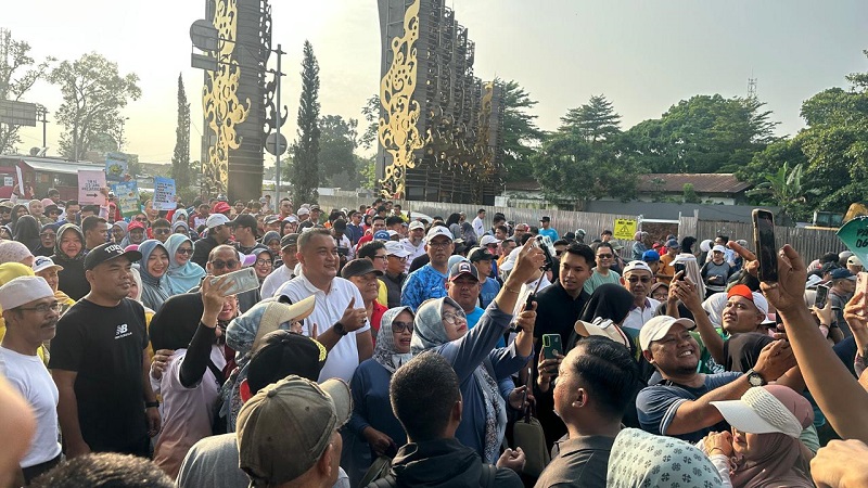 Hadirkan Ruang Publik Aman, Bupati Bogor Ikuti Car Free Day bersama Masyarakat