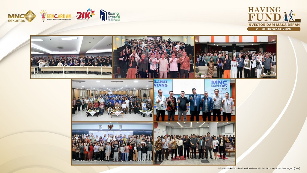 MNC Sekuritas Sukses Gelar Edukasi Reksa Dana Bersama 14 Manajer Investasi dan 18 Kampus