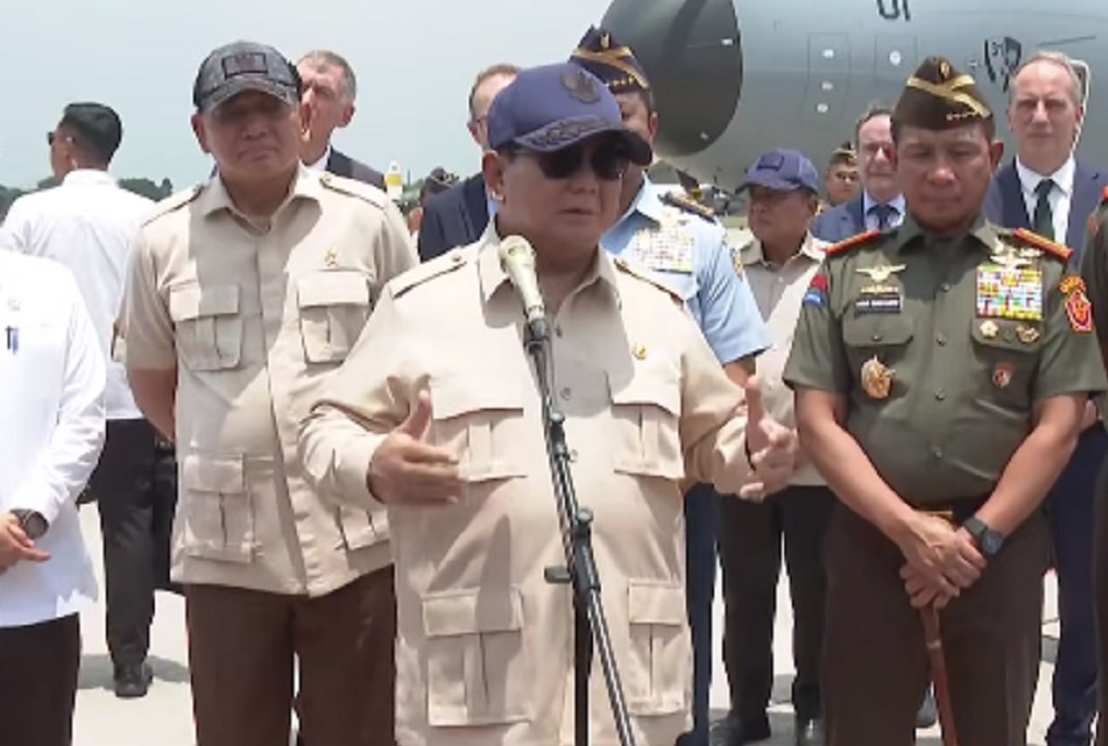 Prabowo Yakin Pesawat Airbus A400M Bisa Tambah Kekuatan Udara Indonesia