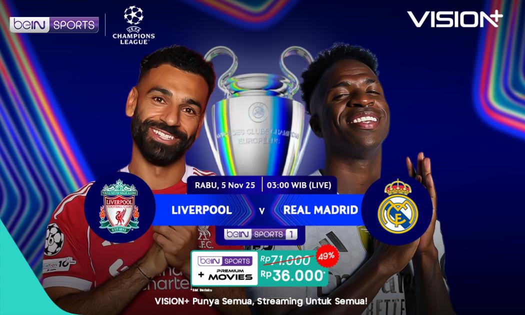 Jadwal dan Link Streaming Liverpool vs Real Madrid di Liga Champions 2025-2026
