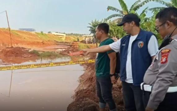 Pilu 3 Pelajar SD Tewas Tenggelam di Kubangan Galian Proyek Tol Japek 2 Bekasi
