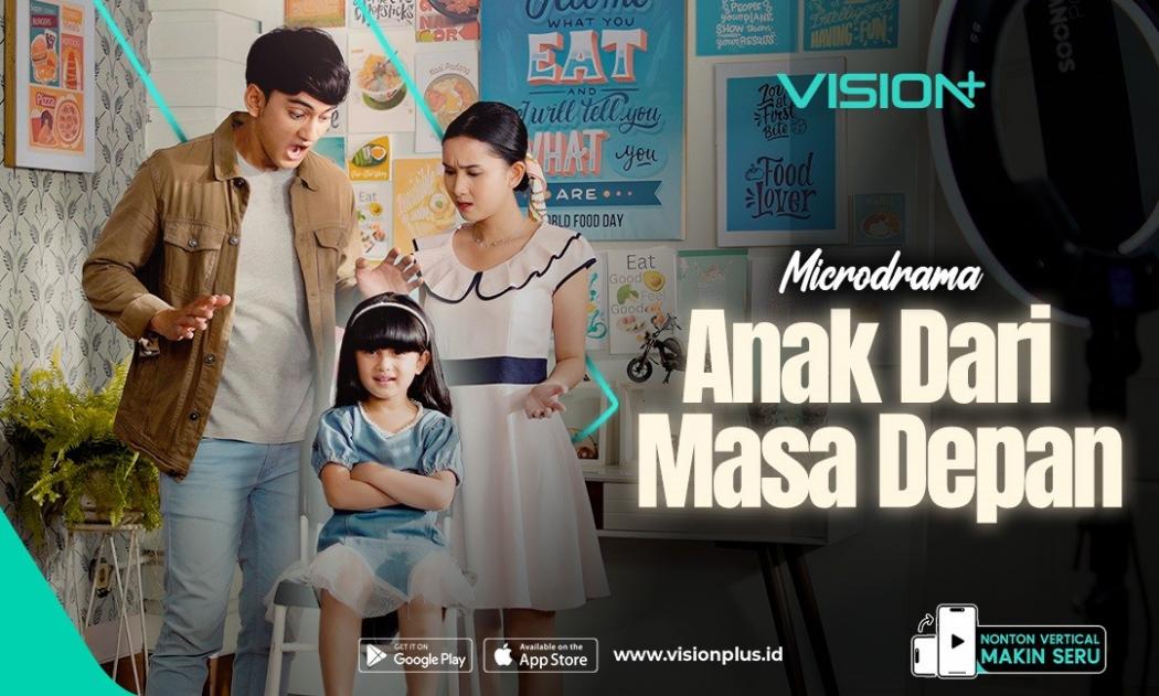 Tiba-Tiba Punya Anak dari Masa Depan! Cerita Lucu dan Haru Microdrama Anak Dari Masa Depan di VISION+