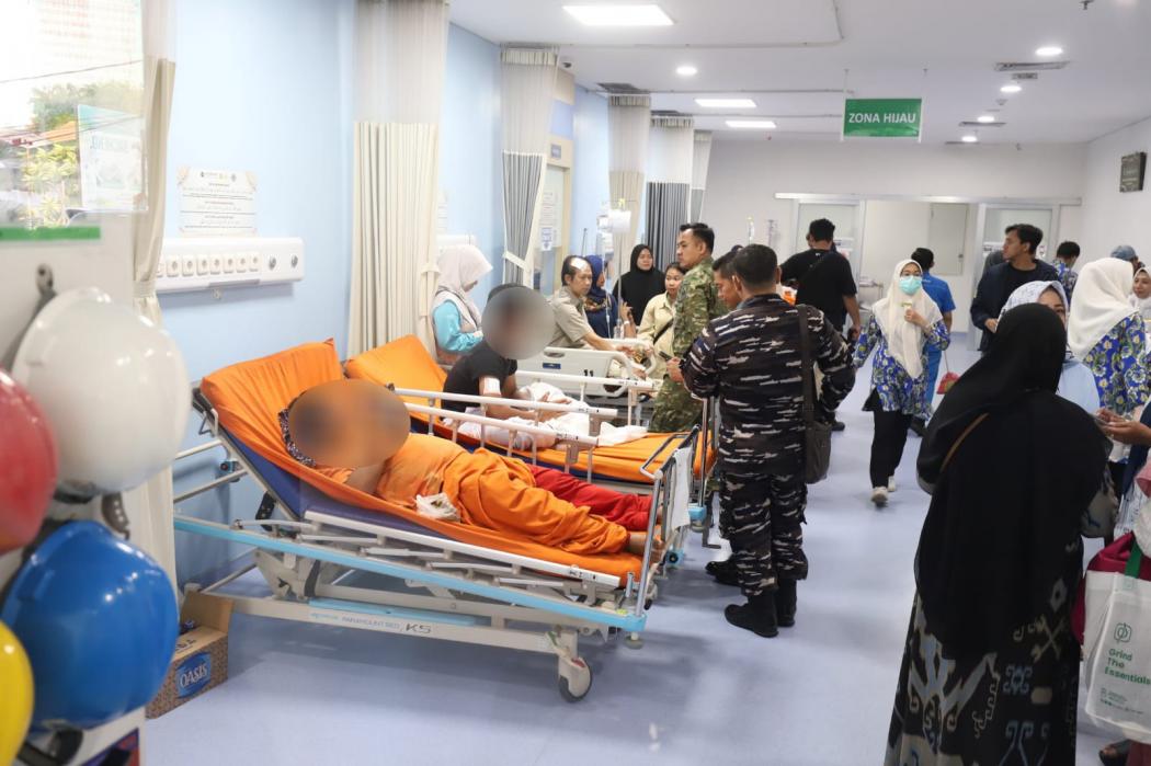 Ledakan SMAN 72 Jakarta, 1 Orang Dirujuk ke RSCM Jalani Operasi