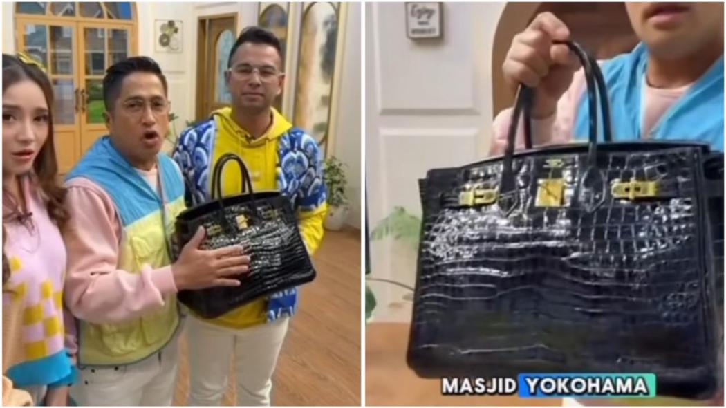 Viral Raffi Ahmad Beli Tas Ivan Gunawan Rp500 Juta untuk Bangun Masjid di Yokohama