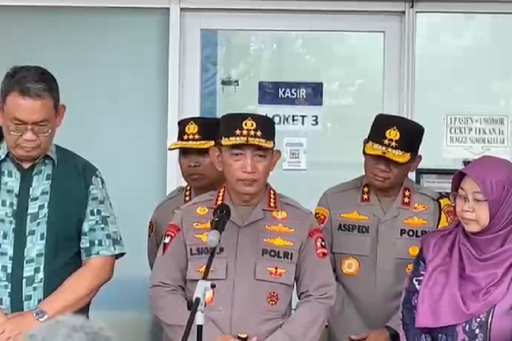 Kapolri Ungkap Terduga Pelaku Peledakan di SMAN 72 Jakarta adalah Siswa