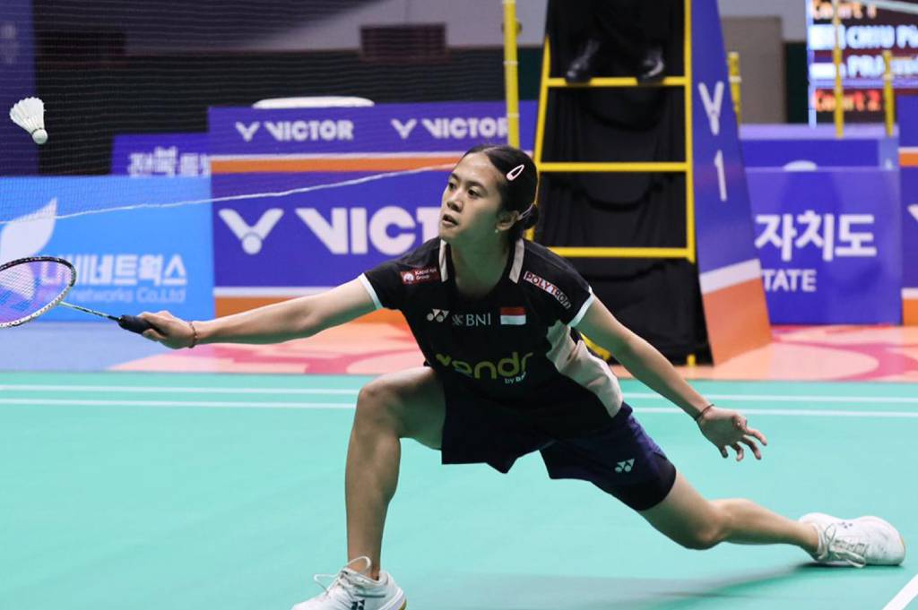 Dramatis! Ni Kadek Dhinda Kalah Rubber Game dari Chiu Pin-Chian di Semifinal Korea Masters 2025