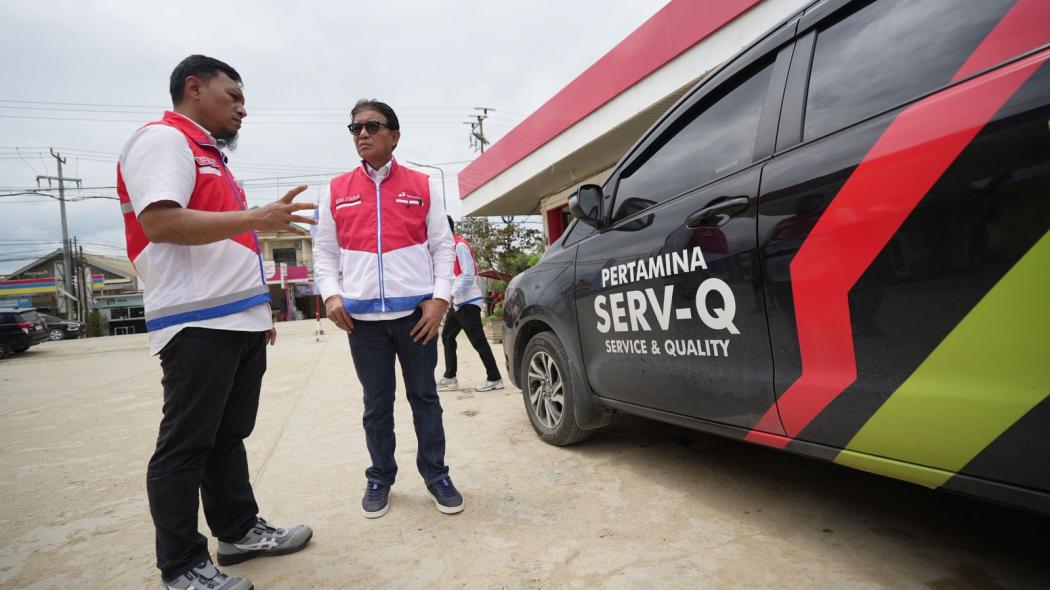Komisaris Utama Pertamina Patra Niaga Tinjau SPBU Sepaku, Pastikan Kualitas BBM Terjaga