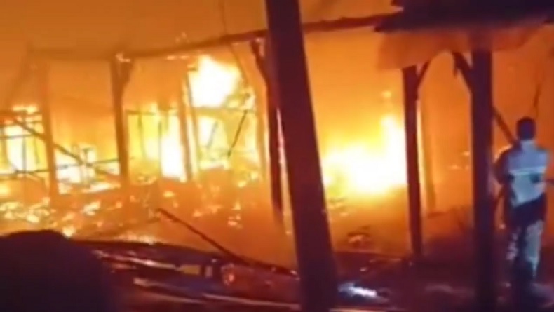 Tragis! Kebakaran 3 Rumah di Grobogan, Kakek Penderita Stroke Tewas Terjebak di Kamar