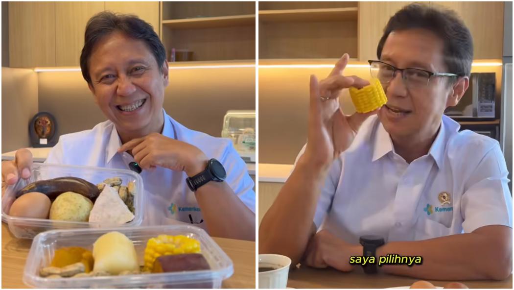 Viral Sarapan Kukusan, Menkes Sebut FOMO yang Positif!
