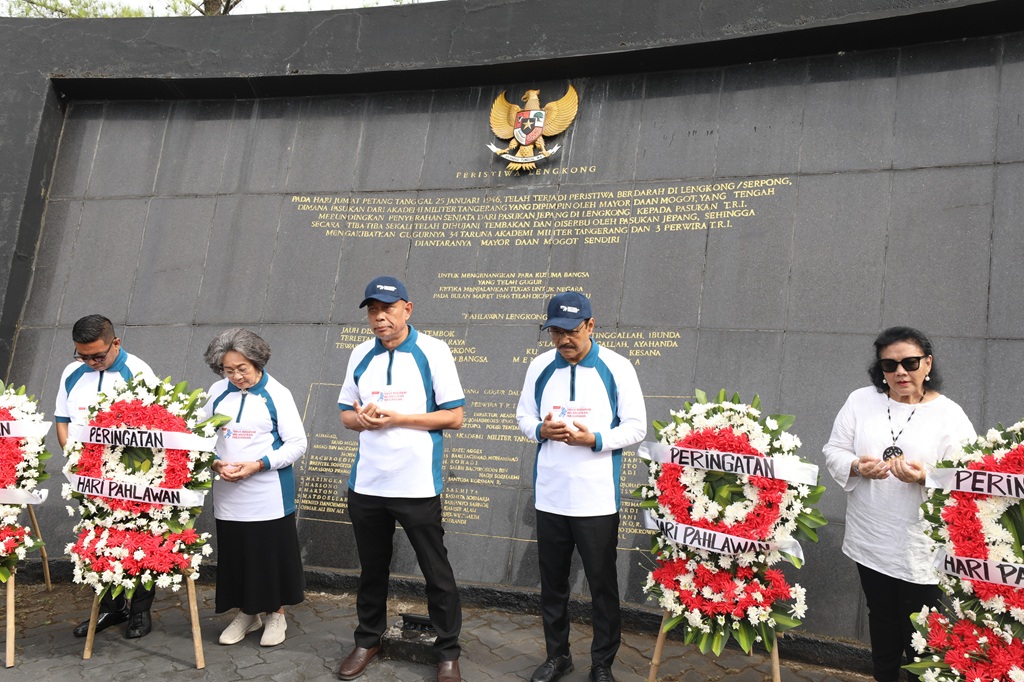Gus Ipul Ajak Siswa Sekolah Rakyat Wisata Sejarah ke Monumen Palagan Lengkong Tangsel