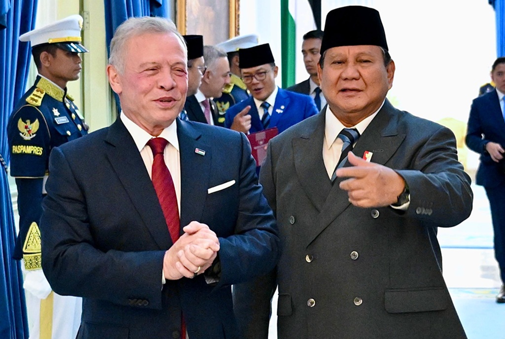Raja Yordania Ajak Indonesia Investasi di Proyek Gas hingga Tol Senilai Rp21 Triliun