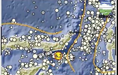 Update Gempa M 6,2 Guncang Bolaanguki Sulut, Getaran Terasa di Gorontalo hingga Ternate
