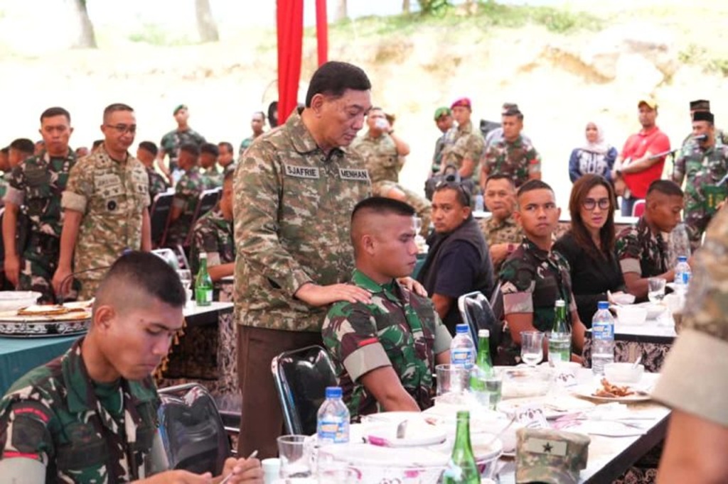 Menhan Sjafrie Tinjau Batalyon Teritorial 857/GG di Aceh, Pastikan Kesiapan Pasukan
