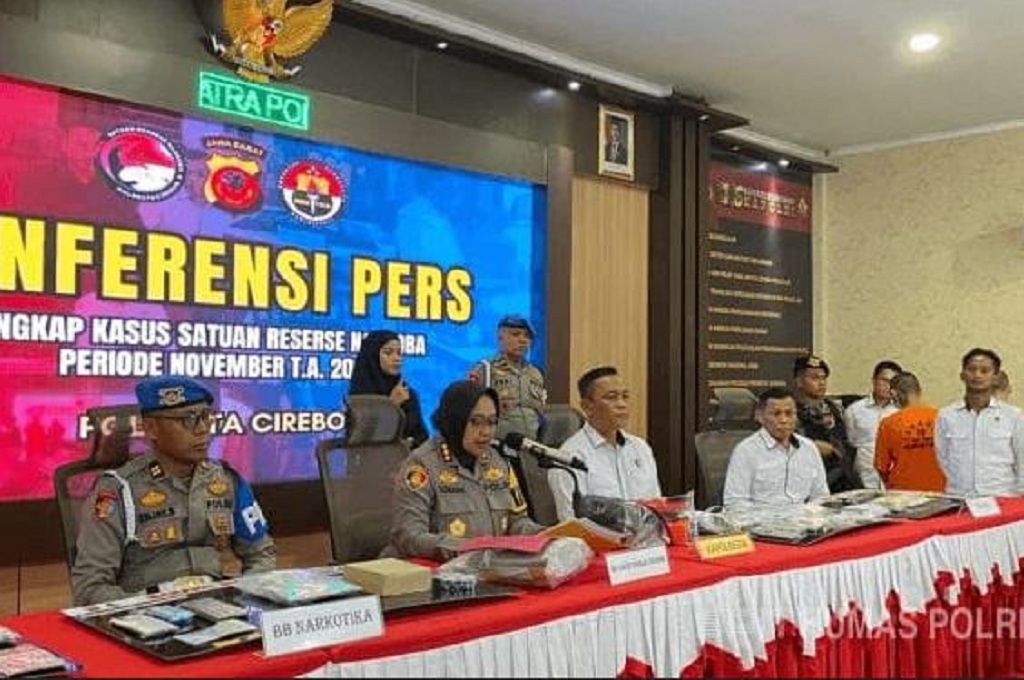 12 Kasus Narkoba di Bongkar Polisi di Cirebon, 15 Tersangka Ditangkap!
