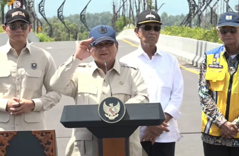 Prabowo Resmikan Jembatan Kabanaran, Hubungkan Kulon Progo dan Bantul