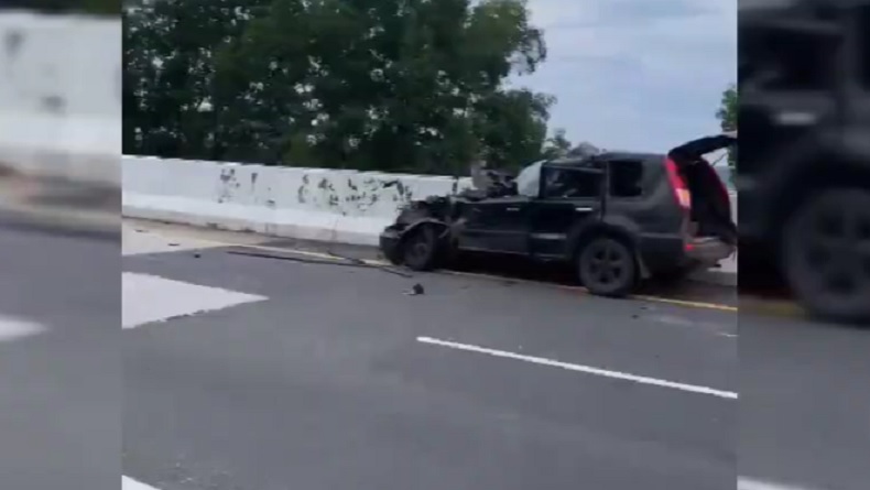 Polisi Buru Pengendali Jaringan Mobil Bawa 6 Tas Ekstasi yang Kecelakaan di Lampung