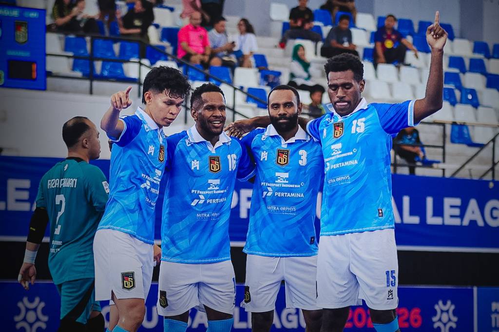 Hasil Pro Futsal League: Black Steel FC Papua Hancurkan Kuda Laut Nusantara 5-1