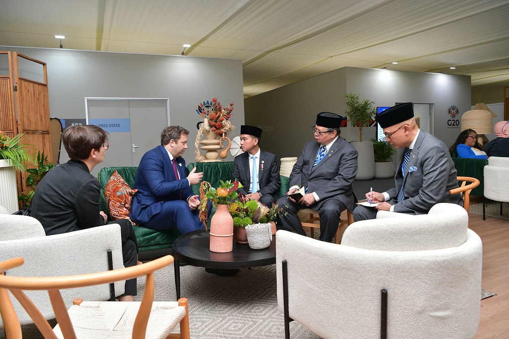 Wapres Gibran Bertemu Wakil Kanselir Jerman di Sela KTT G20, Bahas Penguatan Kerja Sama