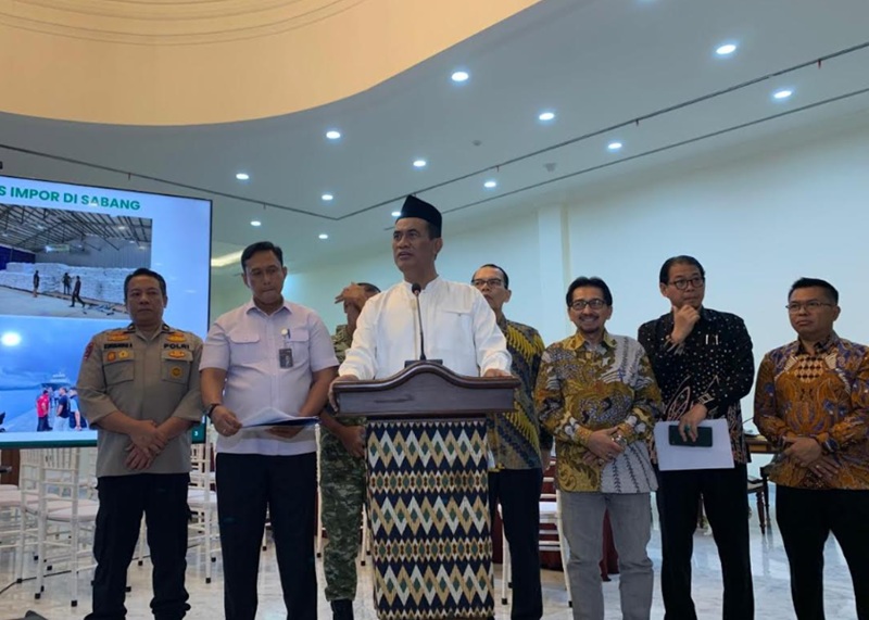 250 Ton Beras Impor Ilegal Masuk RI lewat Sabang, Mentan Pastikan Tak Kantongi Izin 