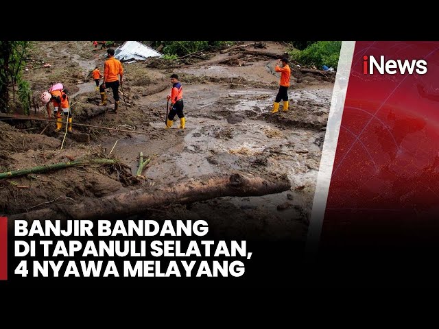 Evakuasi Dramatis di Tapanuli Selatan: Dua Prajurit TNI Sempat Hanyut Diterjang Banjir Bandang