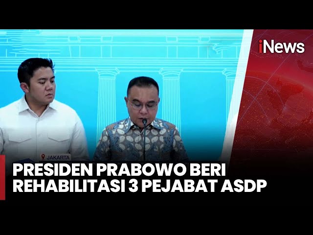 Presiden Prabowo Rehabilitasi 3  Pejabat ASDP,  KPK Tunggu Surat Keputusan untuk Bebaskan Ira Puspadewi