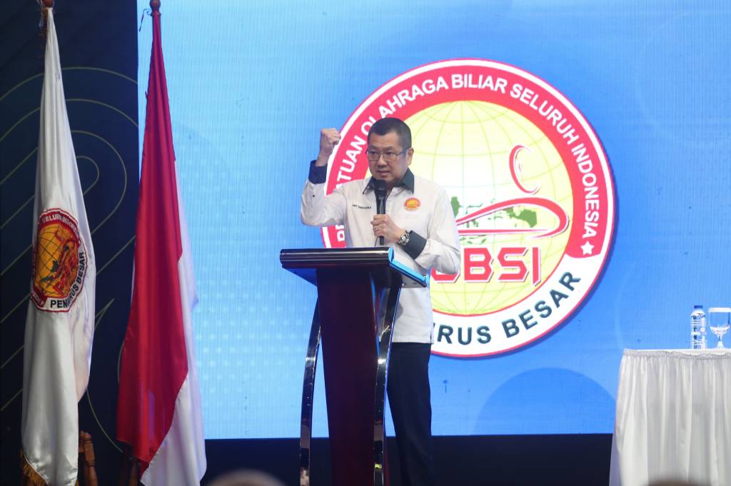 Hary Tanoesoedibjo Beberkan Misi Biliar Indonesia Mendunia usai Rakernas POBSI 2025